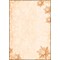 DP234 - Sigel Weihnachts-Motiv-Papier, Golden Snowflakes, 100 Blatt
