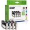 KMP-E121V - KMP Tintenpatronen Vorteilspack, kompatibel zu Epson T1281, T1282, T1283, T1284