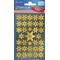 ZD-52809 - Z-Design Sticker Glanzfolie Sterne gold