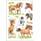 HES-3307 - Herma Decor Sticker, Gezeichnete Pferde