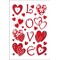 HES-6287 - Herma Magic Sticker, Love, Jewel