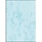 DP261 - Sigel Marmor-Papier, Marmor blau, 90g