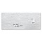GL244 - Sigel Glas-Magnetboard artverum, Design White-Klinker, 130x55 cm