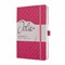 JN105 - Sigel Notizbuch Jolie®, fuchsia pink, liniert, ca. A5