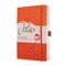 JN125 - SIGEL Notizbuch Jolie®, pumpkin orange, ca. A5