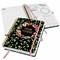 JP200 - SIGEL Spiral-Tagesplaner Jolie, Tageskalender undatiert, Hardcover, Flower Love, ca. A5, 240 Seiten