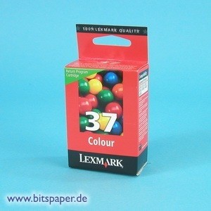 Lexmark 18C2140E - Rückgabe-Tintenpatrone Nr. 37, colour