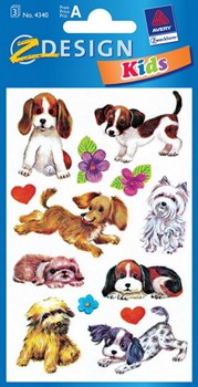 Z-Design 4340 - Sticker Hunde