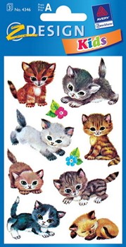Z-Design 4346 - Sticker Katzen