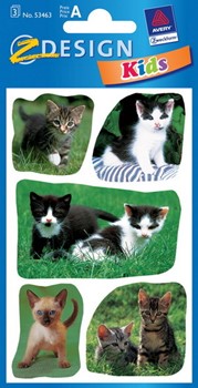Z-Design 53463 - Sticker Katzenbabys