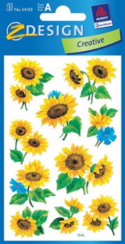 Z-Design 54103 - Sticker Sonnenblumen