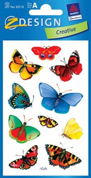 Z-Design 55710 - Sticker Schmetterling