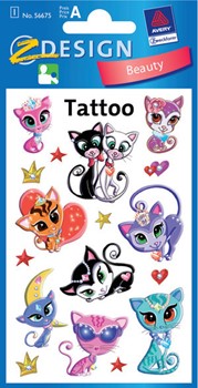 Z-Design 56675 - Tattoo, Cats deluxe