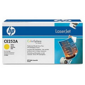 HP CE252A - 504A Color LaserJet Druckkassette, yellow