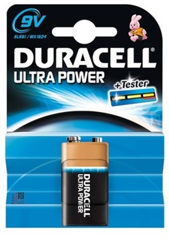 Duracell DUR002951 - Ultra Power Batterie, 9V