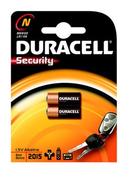 Duracell DUR203983 - Security-Batterie N, 2er Pack