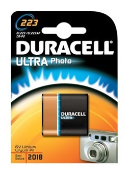 Duracell DUR223103 - Ultra Photo-Batterie  223