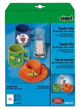 Sigel IF660 - Transferfolie für Keramik, Glas und Metall