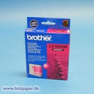 Brother LC1000M - Tintentank magenta