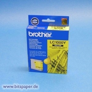 Brother LC1000Y - Tintentank  yellow