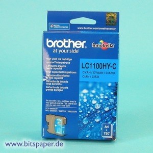 Brother LC1100HY-C - Tintenpatrone cyan