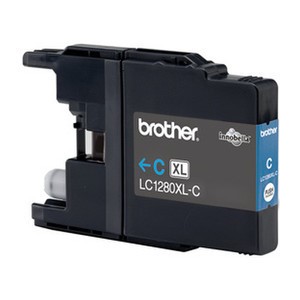 Brother LC-1280XLC - Tintenpatrone cyan, Extra hohe Füllmenge