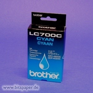 Brother LC700C - Tintentank cyan