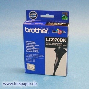 Brother LC970BK - Tintenpatrone schwarz