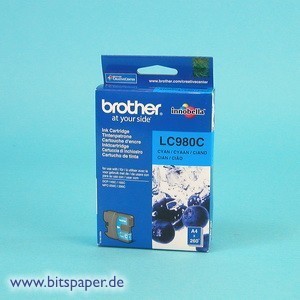 Brother LC980C - Tintenpatrone cyan