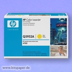 HP Q5952A - 643A Color LaserJet Druckkassette yellow