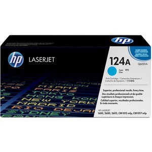 HP Q6001A - 124A Toner cyan für  Color LaserJet