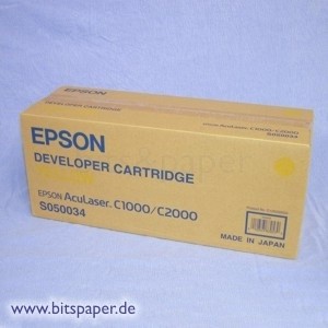 Epson S050034 - Tonerkartusche gelb