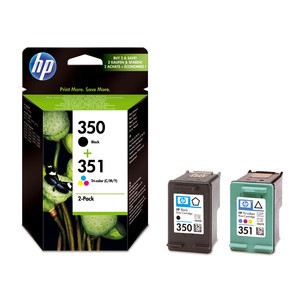HP SD412E - 350 + 351 Tintenpatronen Doppelpack