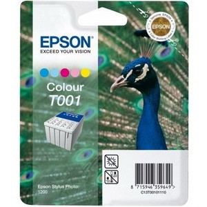 Epson T001011 T001 - Tintenpatrone farbig