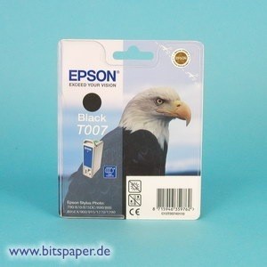 Epson T007401 T007 - Tintenpatrone schwarz