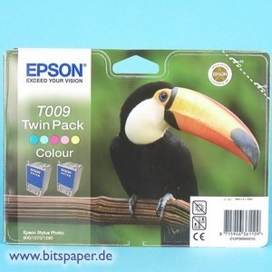 Epson T009402 - Doppelpack Tintenpatronen farbig