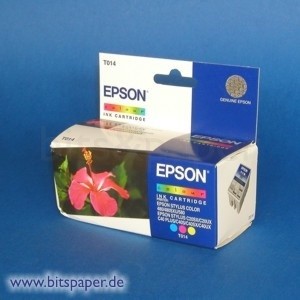 Epson T014401 T014 - Tintenpatrone farbig