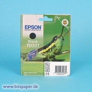 Epson T033140 T0331 - Tintenpatrone schwarz