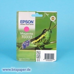 Epson T033340 T0333 - Tintenpatrone magenta