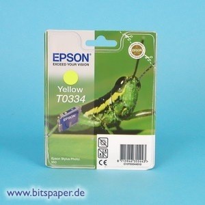 Epson T033440 T0334 - Tintenpatrone gelb