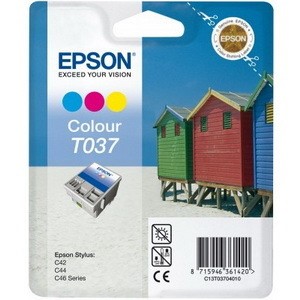Epson T037040 T037 - Tintenpatrone farbig