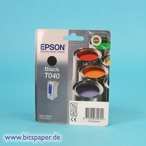 Epson T040140 T040 - Tintenpatrone schwarz