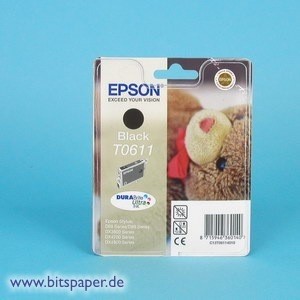 Epson C13T061140 - DURABrite Ultra-Tintenpatrone schwarz