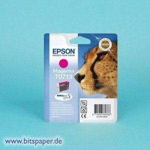 Epson C13T07134012 - DURABrite Ultra Tintenpatrone magenta