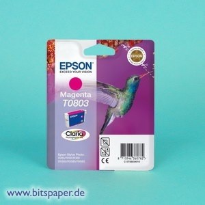 Epson T0803 - Claria Photographic Ink Tintenpatrone magenta