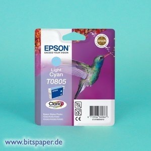 Epson T0805 - Claria Photographic Ink Tintenpatrone light cyan