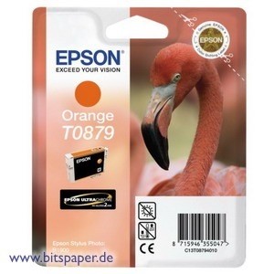Epson T0879 - Tintenpatrone orange