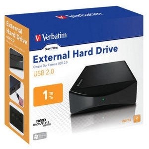 Verbatim 47512 - Externe Festplatte 1TB, USB 2.0