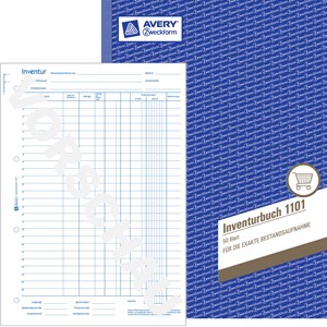 Avery Zweckform 1101 - Inventurbuch DIN A4