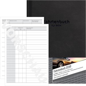 Avery Zweckform 223D - Fahrtenbuch "Design" A5